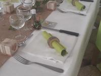 mariage de 50 personnes dans notre salle Plaisirs & Délices Traiteur