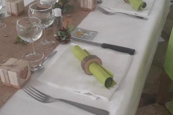 mariage de 50 personnes dans notre salle Plaisirs & Délices Traiteur