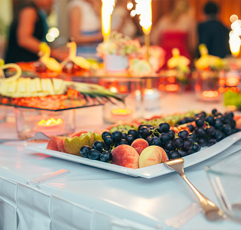 Plateau repas de mariage